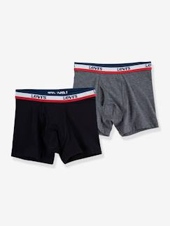 Menino 2-14 anos-Lote de 2 boxers, logótipo Sportswear da LEVI'S