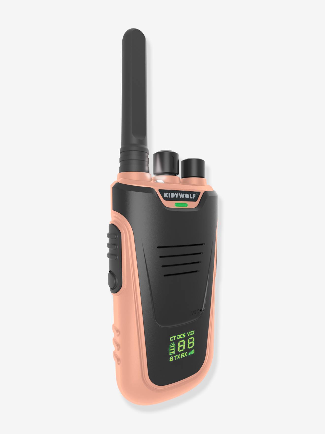 Kidytalk- Walkie-Talkie recarregável - KIDYWOLF rosa-nude