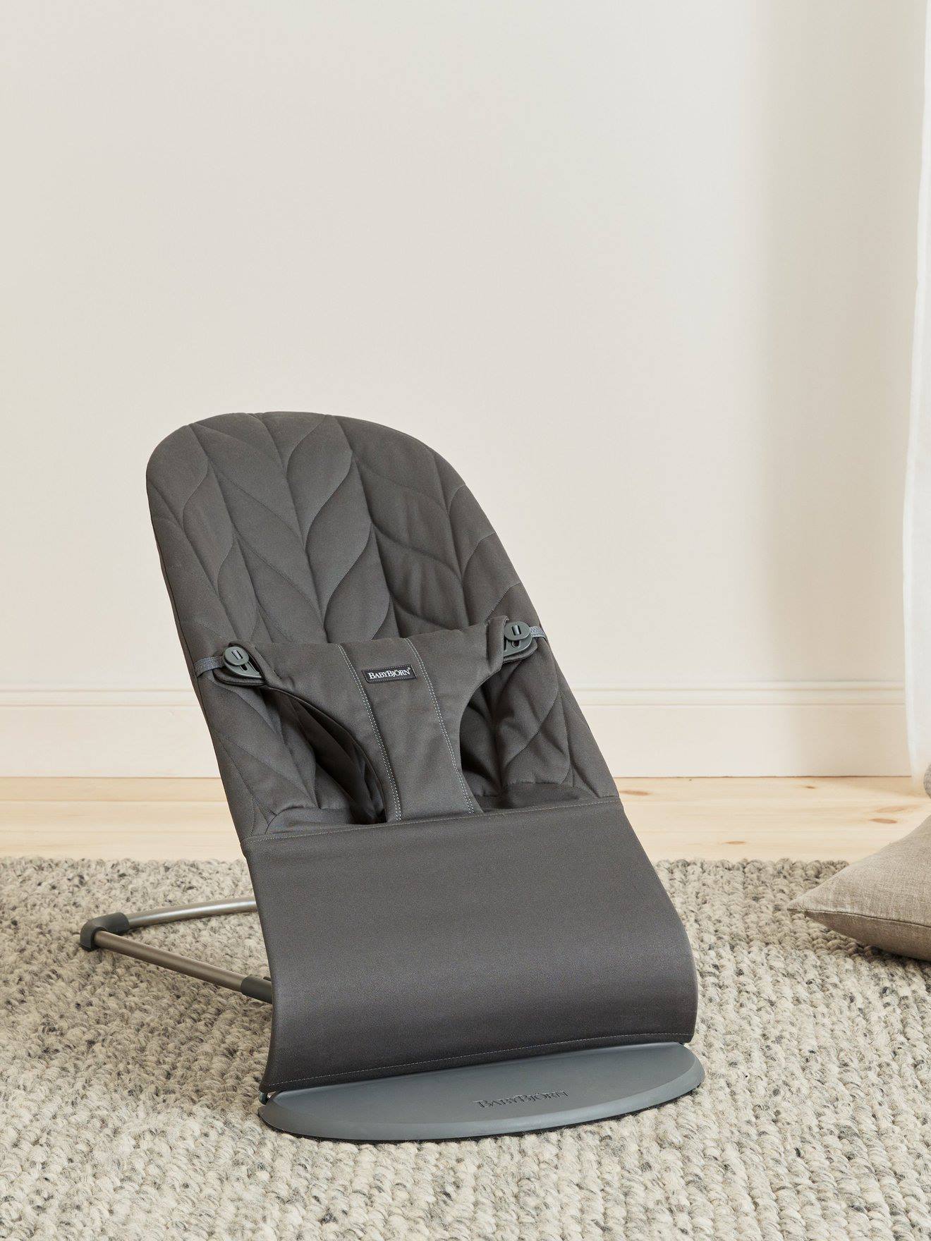 Espreguiçadeira fisiológica com baloiço natural, Bliss BABYBJORN antracite