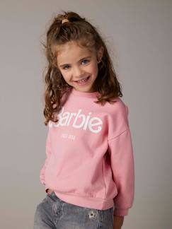 Menina 2-14 anos-Camisolas, casacos de malha, sweats-Sweatshirts -Sweat Barbie®, em moletão