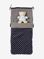 Capa para carrinho de bebé com estampado às estrelas Preto estampado 