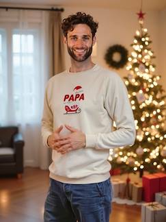 -Sweat "Meilleur Papa de Noël" para homem, coleção cápsula família