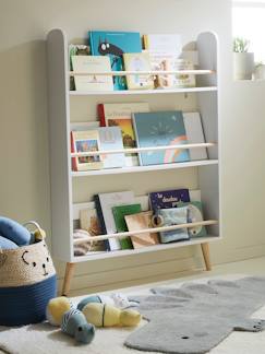 Quarto e Arrumação-Estante de livros Montessori, Confetes