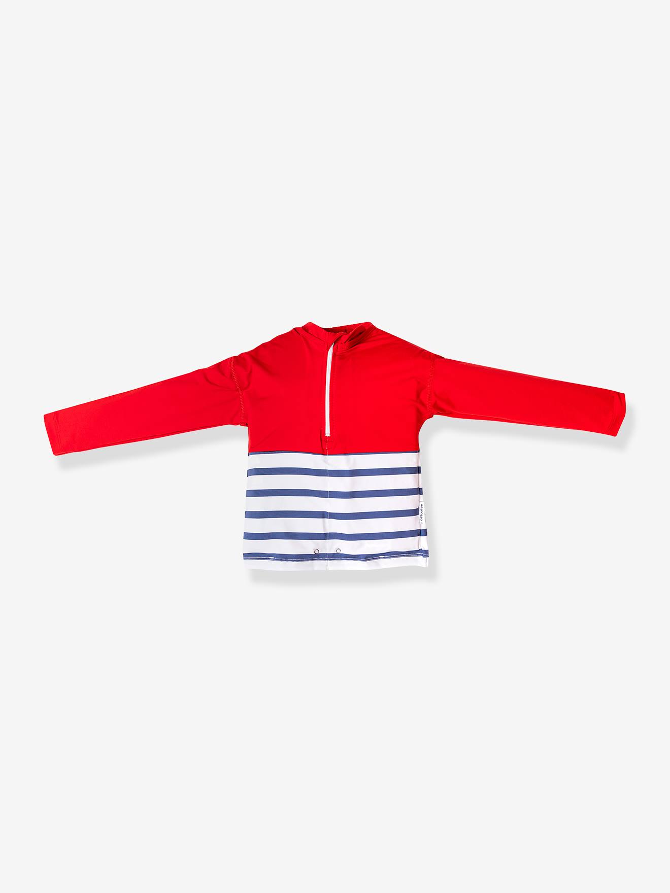 T-shirt antiafogamento, para criança, FLOATEE vermelho