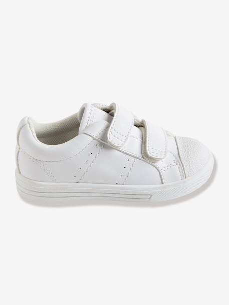 Sapatilhas com presilhas autoaderentes Branco 