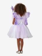 Disfarce de fada para menina Violeta medio liso com motivo 