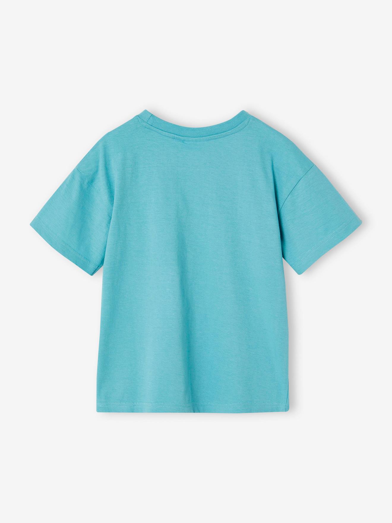 T-shirt One Piece Logo azul-acinzentado