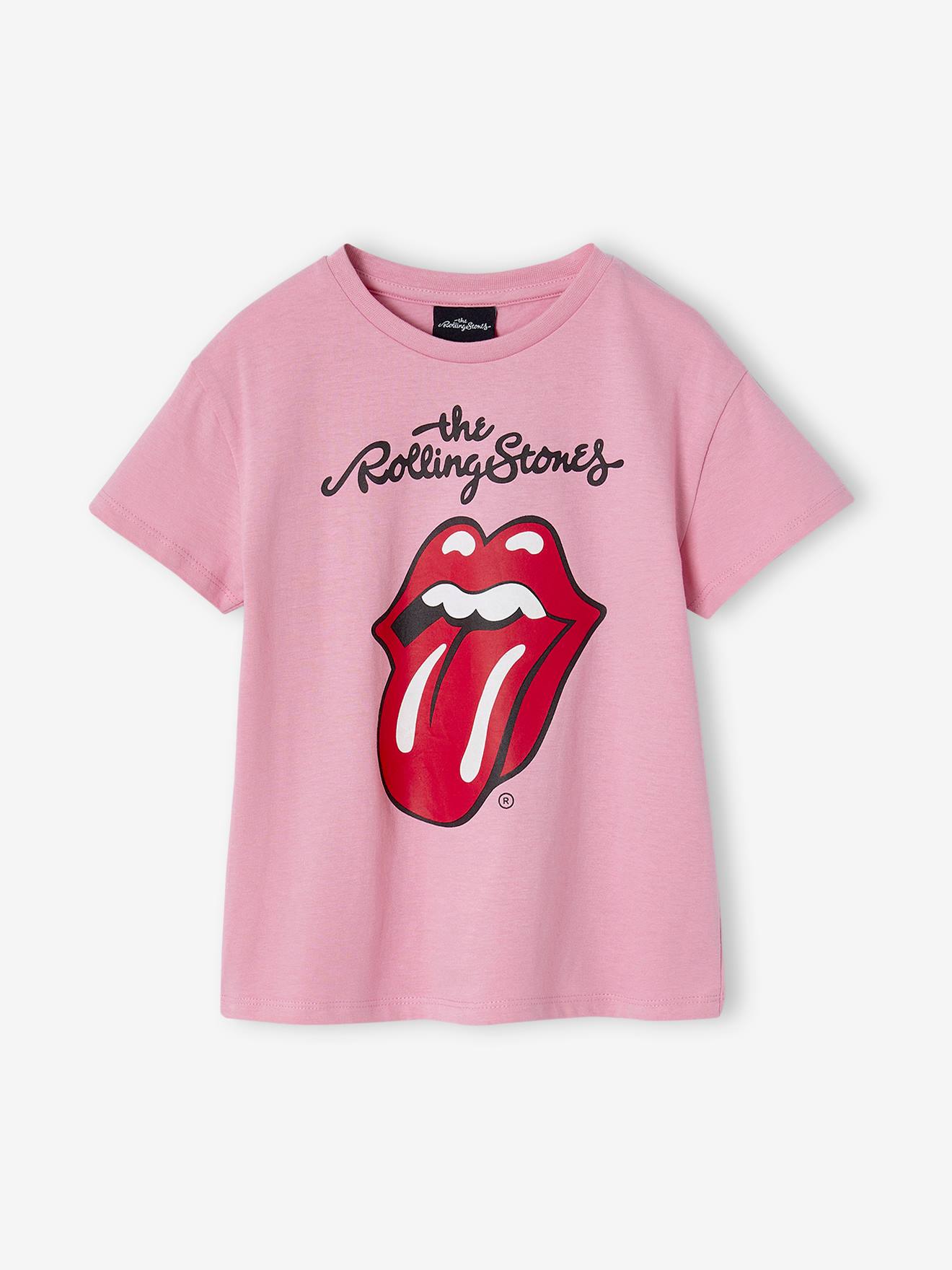 T-shirt The Rolling Stones®, para criança rosa-peónia