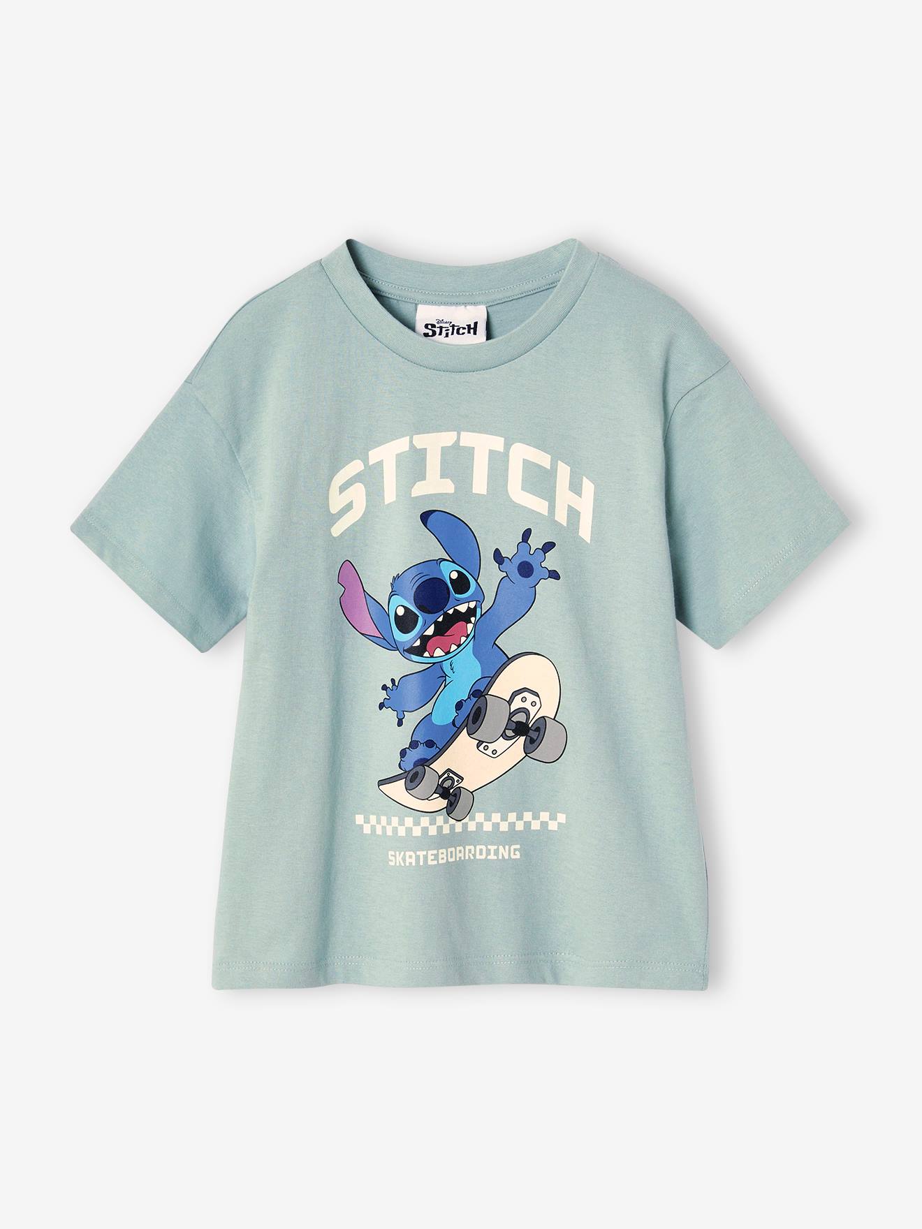 T-shirt para criança, Disney® Lilo e Stitch azul-acinzentado