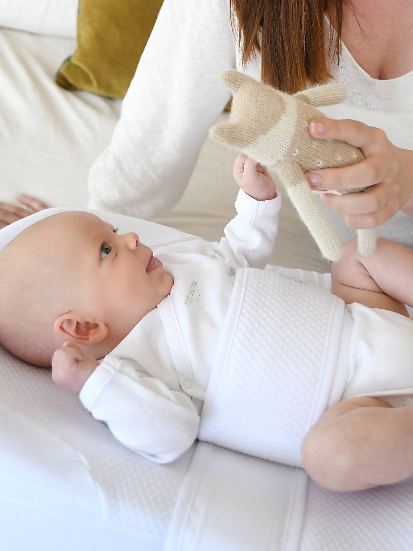 Ninho ergonómico Cocoonbaby 10° da REDCASTLE branco