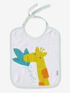 Lote de 7 babetes para bebé VERTBAUDET Estrelas/gotas água+Motivos de frutas+Multicolor+Vermelho escuro liso com motiv 