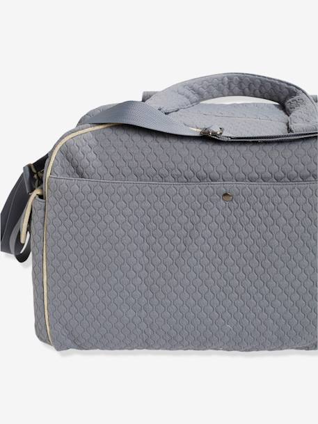 Saco de mudas Week-end da VERTBAUDET Azul medio liso 