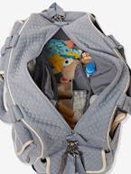 Saco de mudas Week-end da VERTBAUDET Azul medio liso 