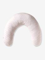 Almofada de amamentação + capa de proteção VERTBAUDET Cinzento claro estampado 