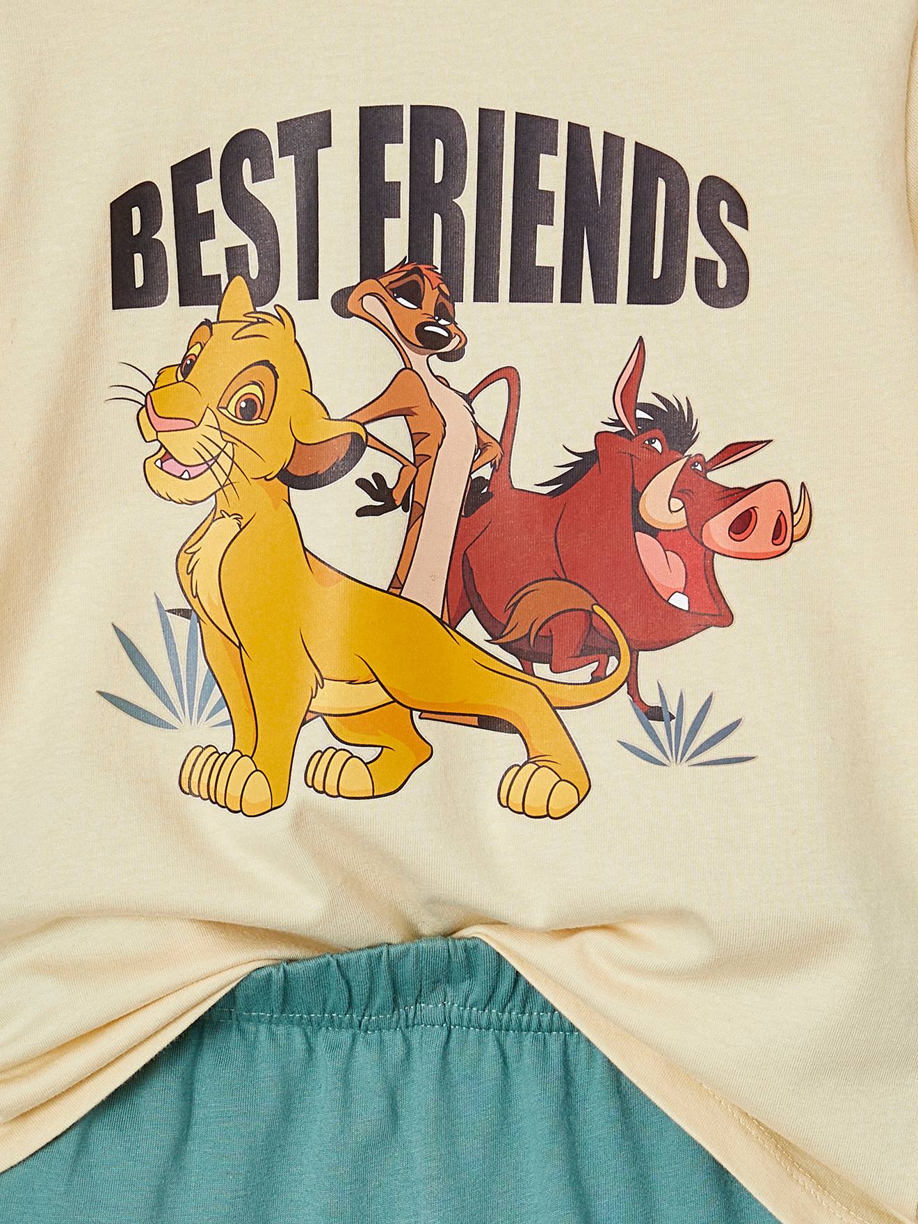 Pijama Disney® O Rei Leão, Simba best friends   verde-esmeralda