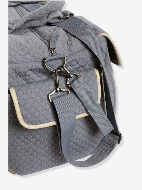 Saco de mudas Week-end da VERTBAUDET Azul medio liso 