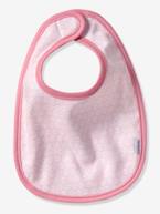 Lote de 7 babetes, para recém-nascido Cru e cinzento+Multicolor+Vermelho escuro liso 