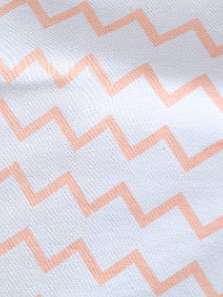 Almofada de amamentação + capa de proteção VERTBAUDET Cinzento claro estampado 