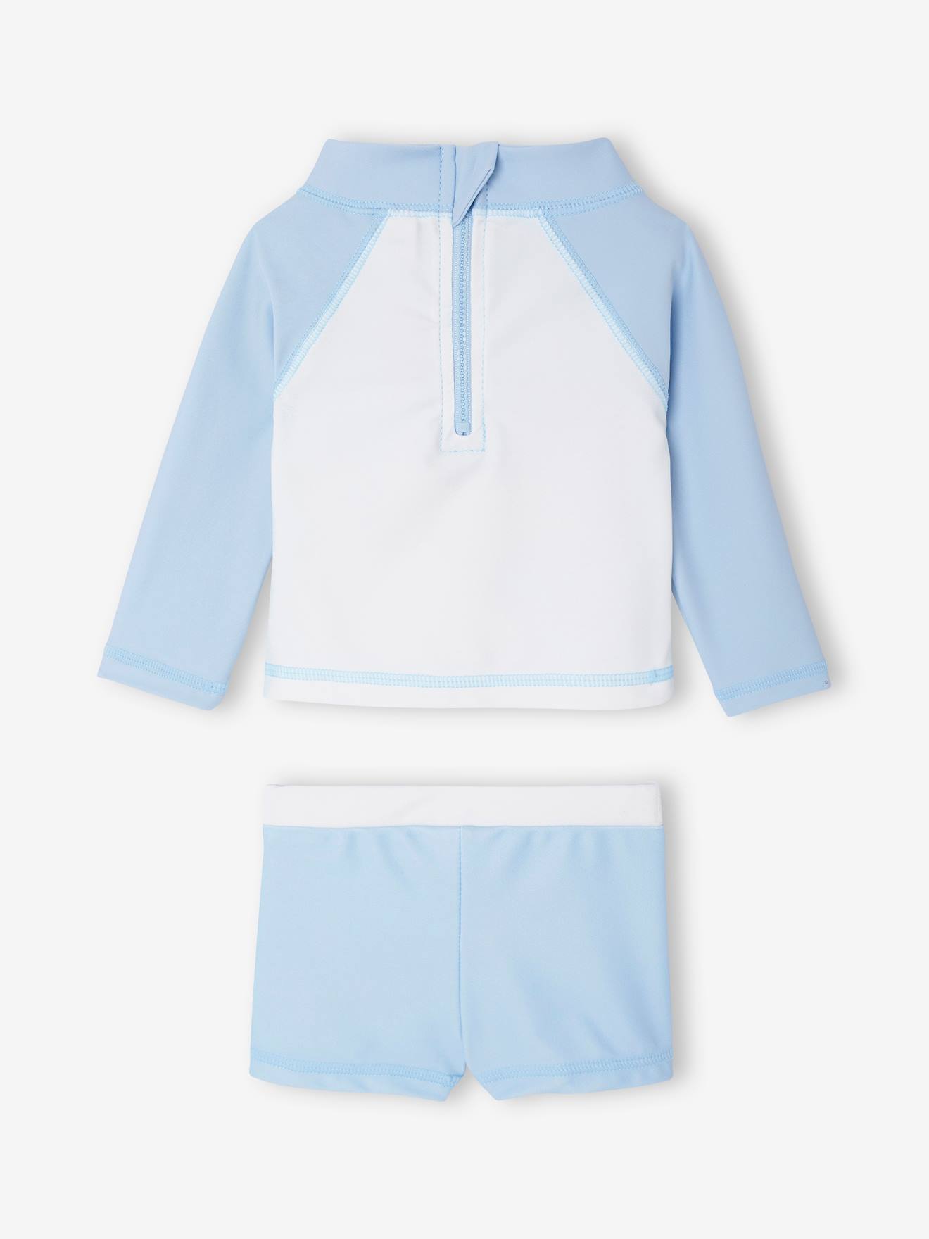 Conjunto de banho para bebé, Simba camisola anti-UV + calções Disney® Rei Leão azul-céu