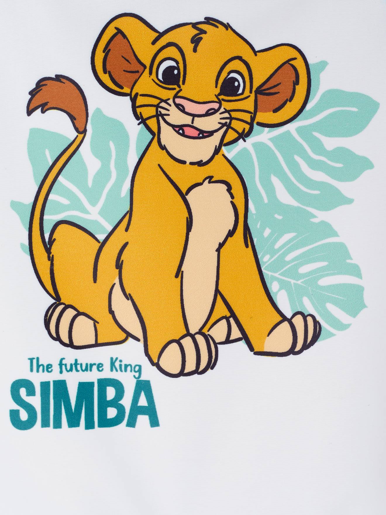 Conjunto de banho para bebé, Simba camisola anti-UV + calções Disney® Rei Leão azul-céu