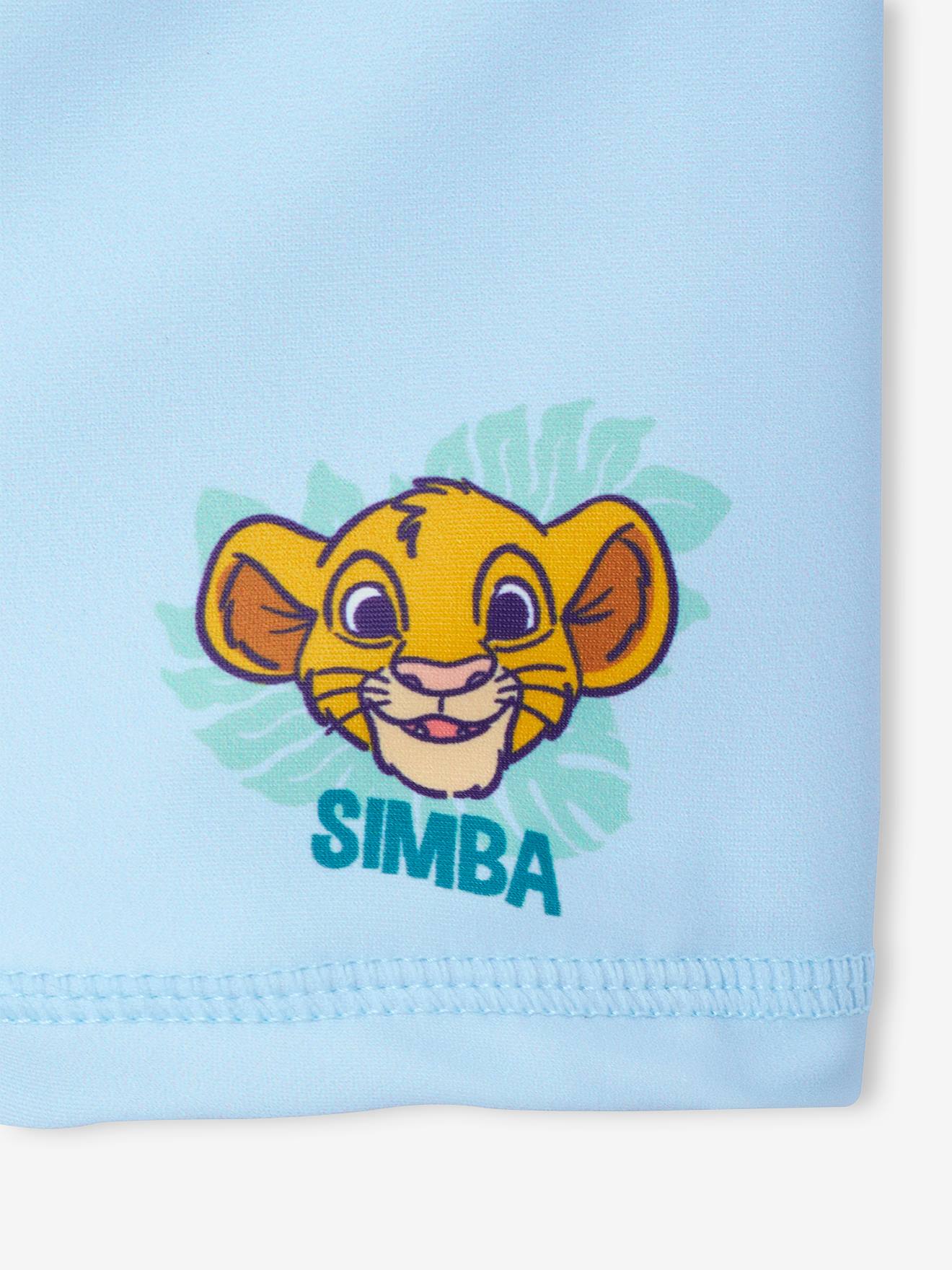 Conjunto de banho para bebé, Simba camisola anti-UV + calções Disney® Rei Leão azul-céu