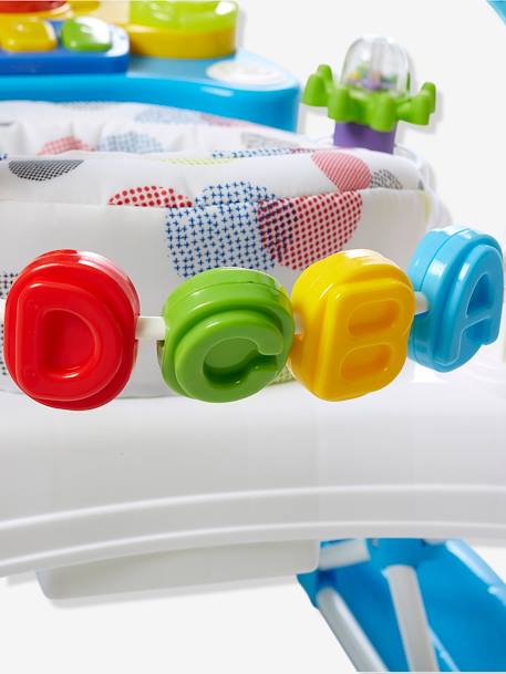 Andarilho evolutivo VERTBAUDET Trott&pouss' Branco claro estampado 