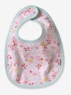 Lote de 7 babetes, para recém-nascido Cru e cinzento+Multicolor+Vermelho escuro liso 