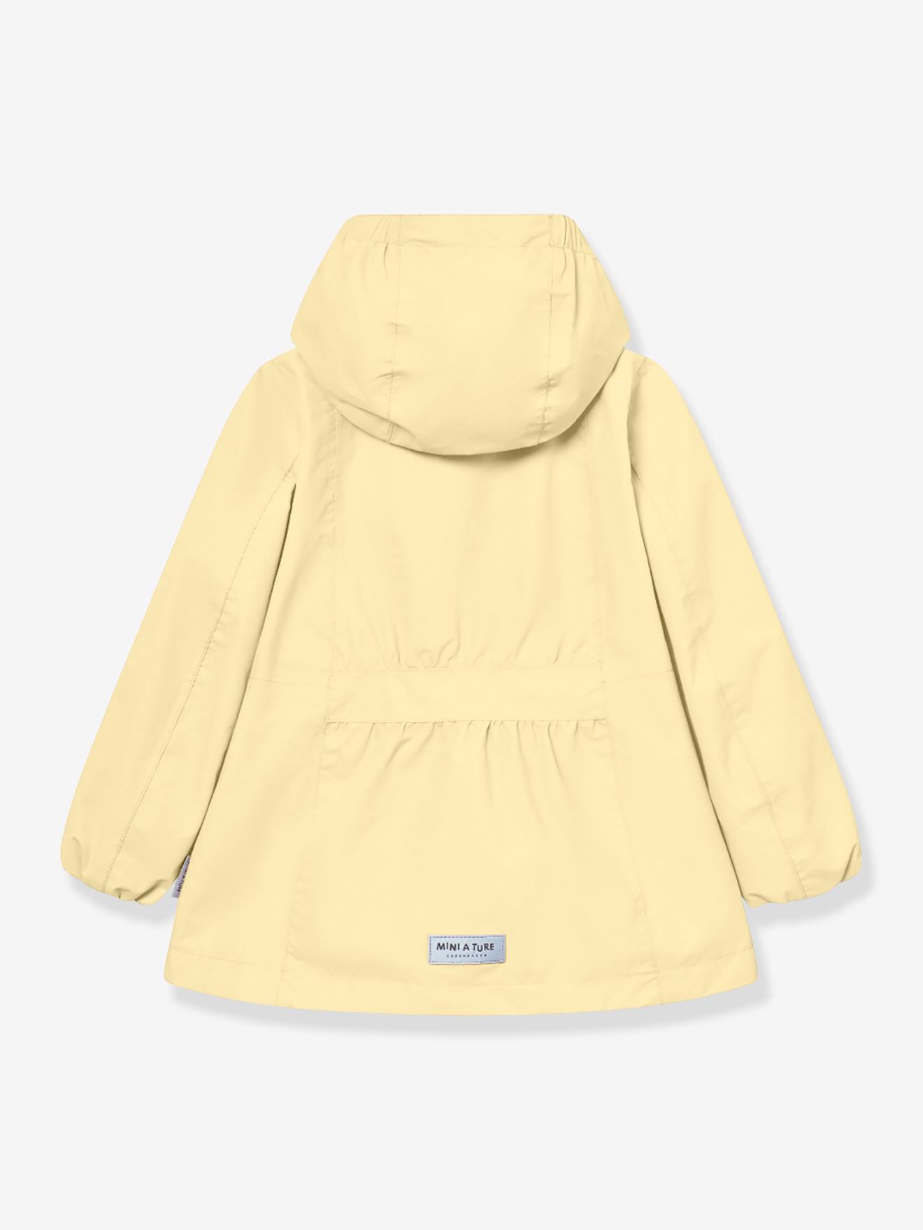Casaco impermeável de meia-estação, para criança, MATALGEA MINI A TURE amarelo-pastel