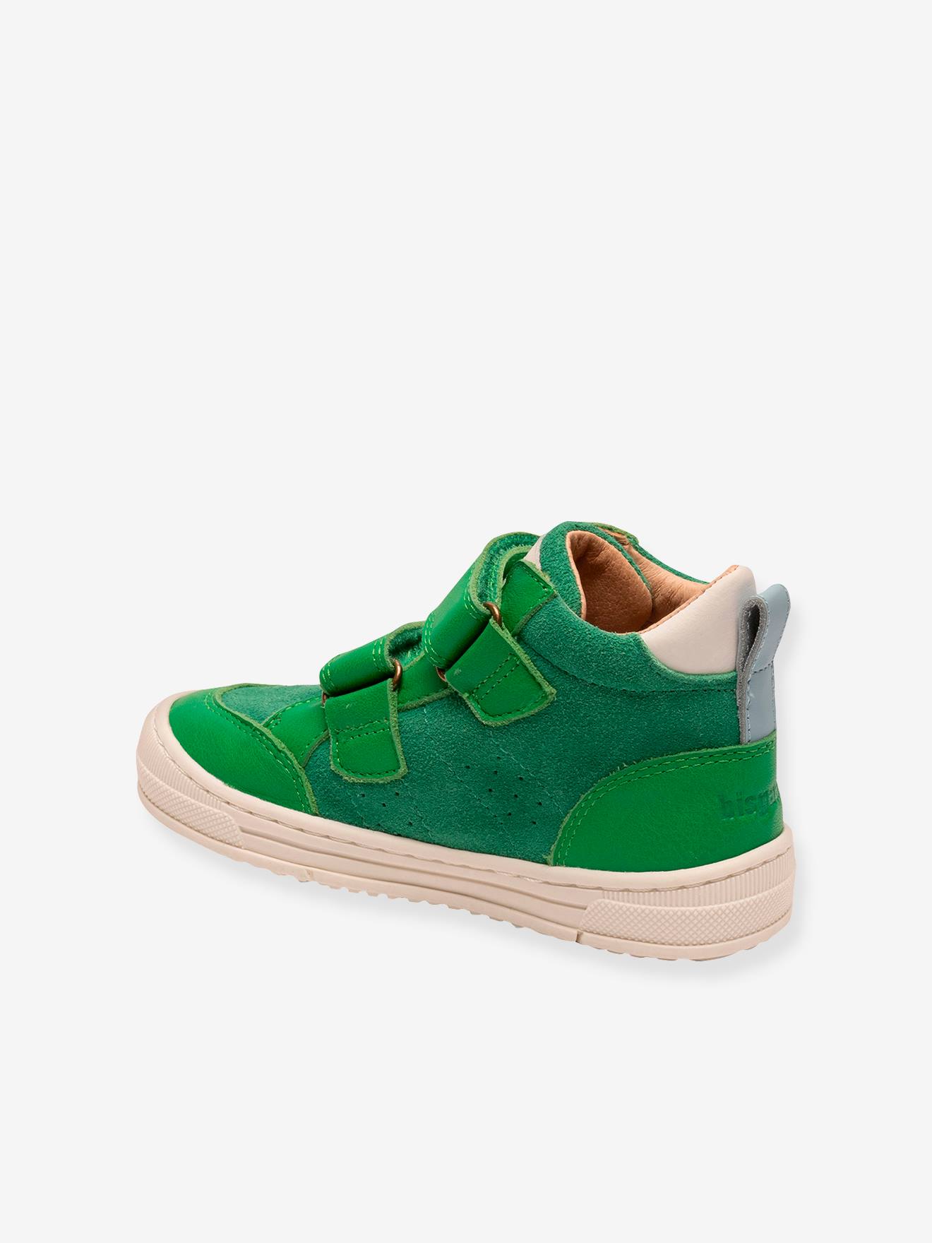 Sapatilhas de cano alto infantis DYLAN bisgaard verde