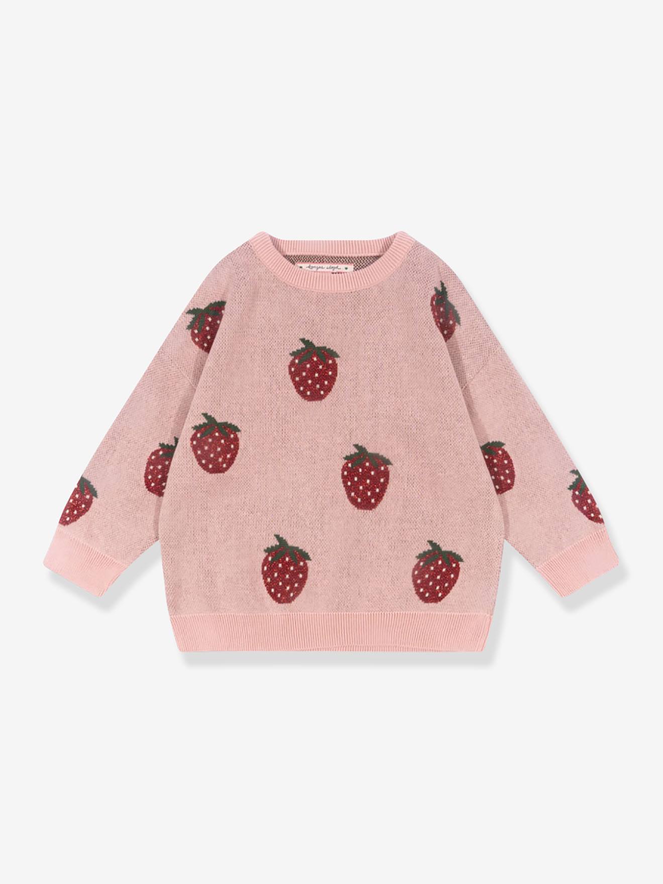 Camisola de malha, KONGES SLOJD rosa