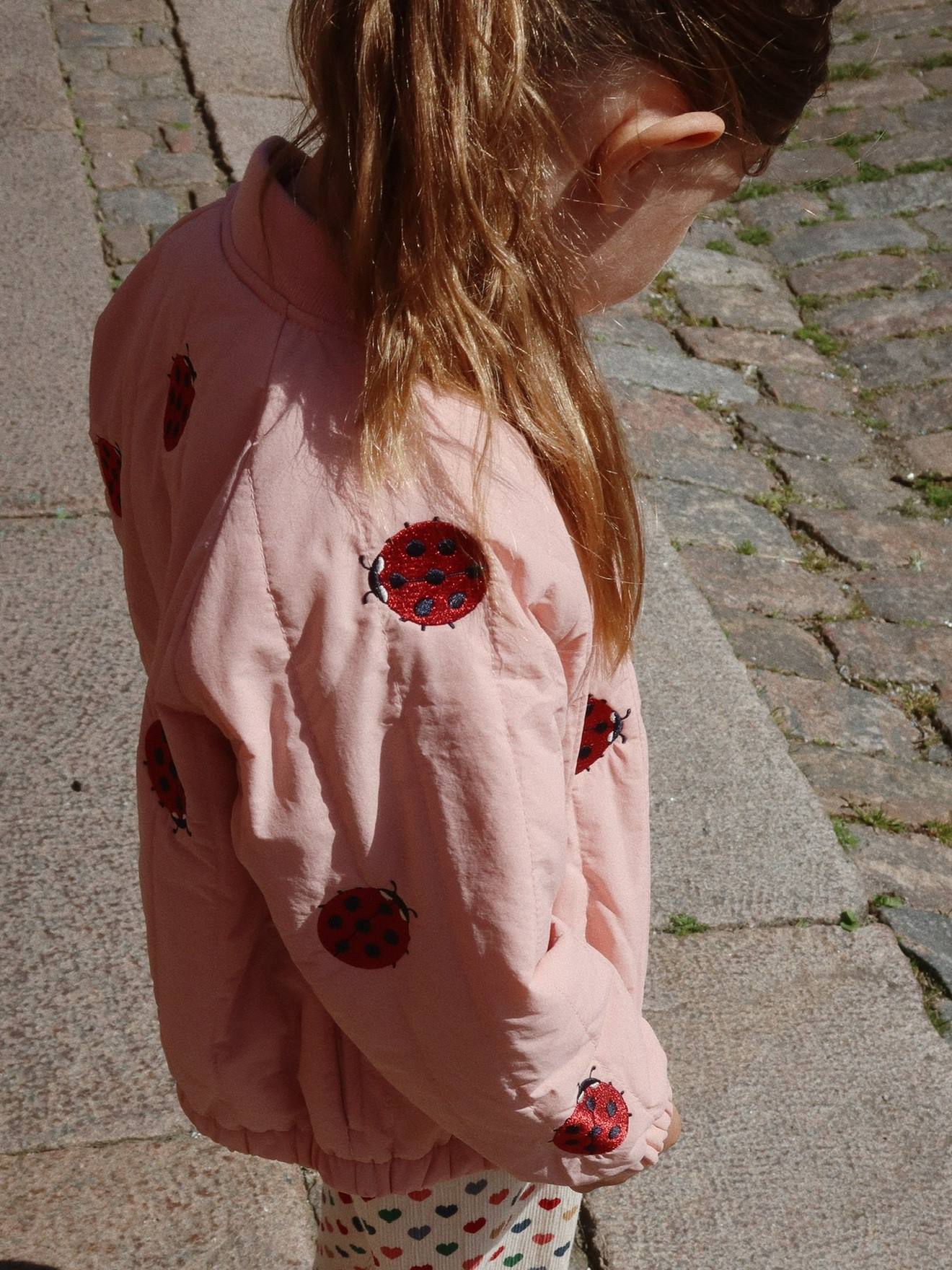 Blusão bomber Juno KONGES SLOJD rosa