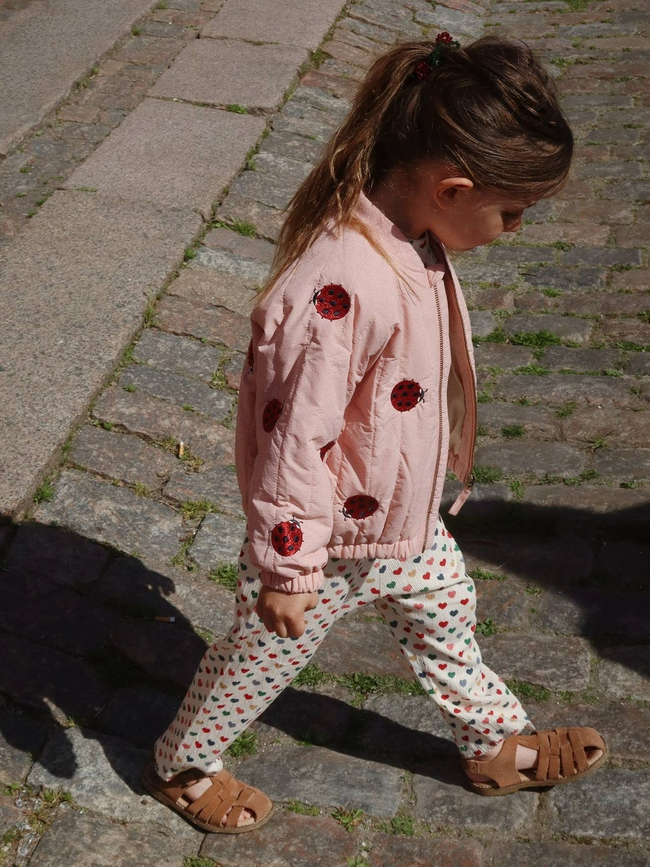 Blusão bomber Juno KONGES SLOJD rosa