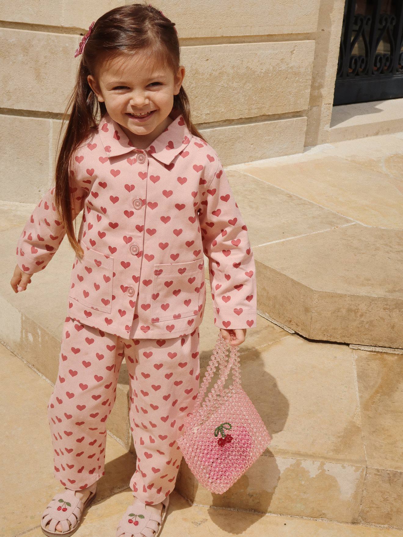 Casaco estilo camisa, KONGES SLOJD rosa
