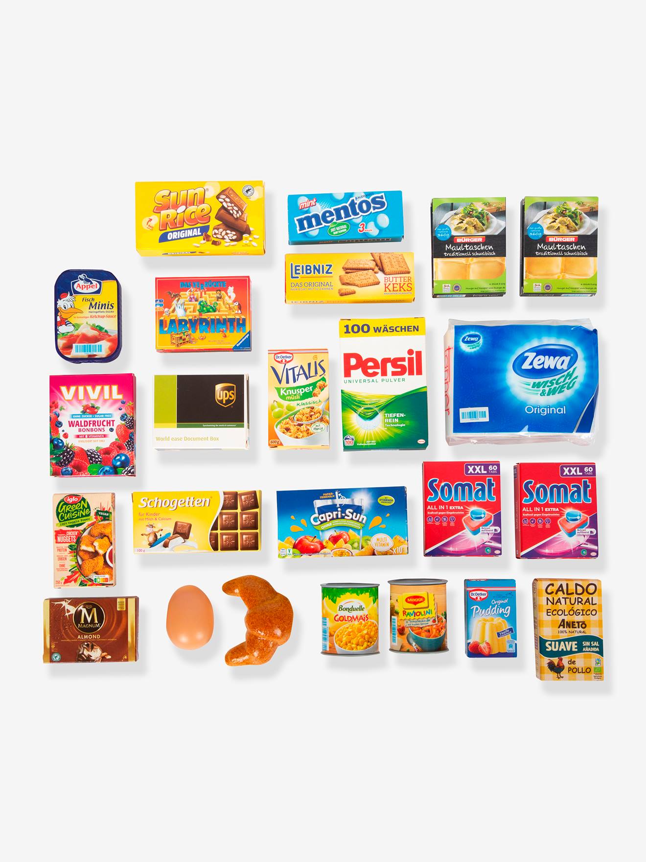 Cestinho de Compras Infantil com Produtos small foot® multicolor