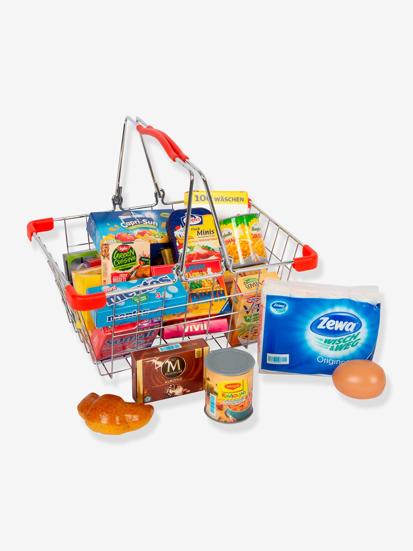 Cestinho de Compras Infantil com Produtos small foot® multicolor