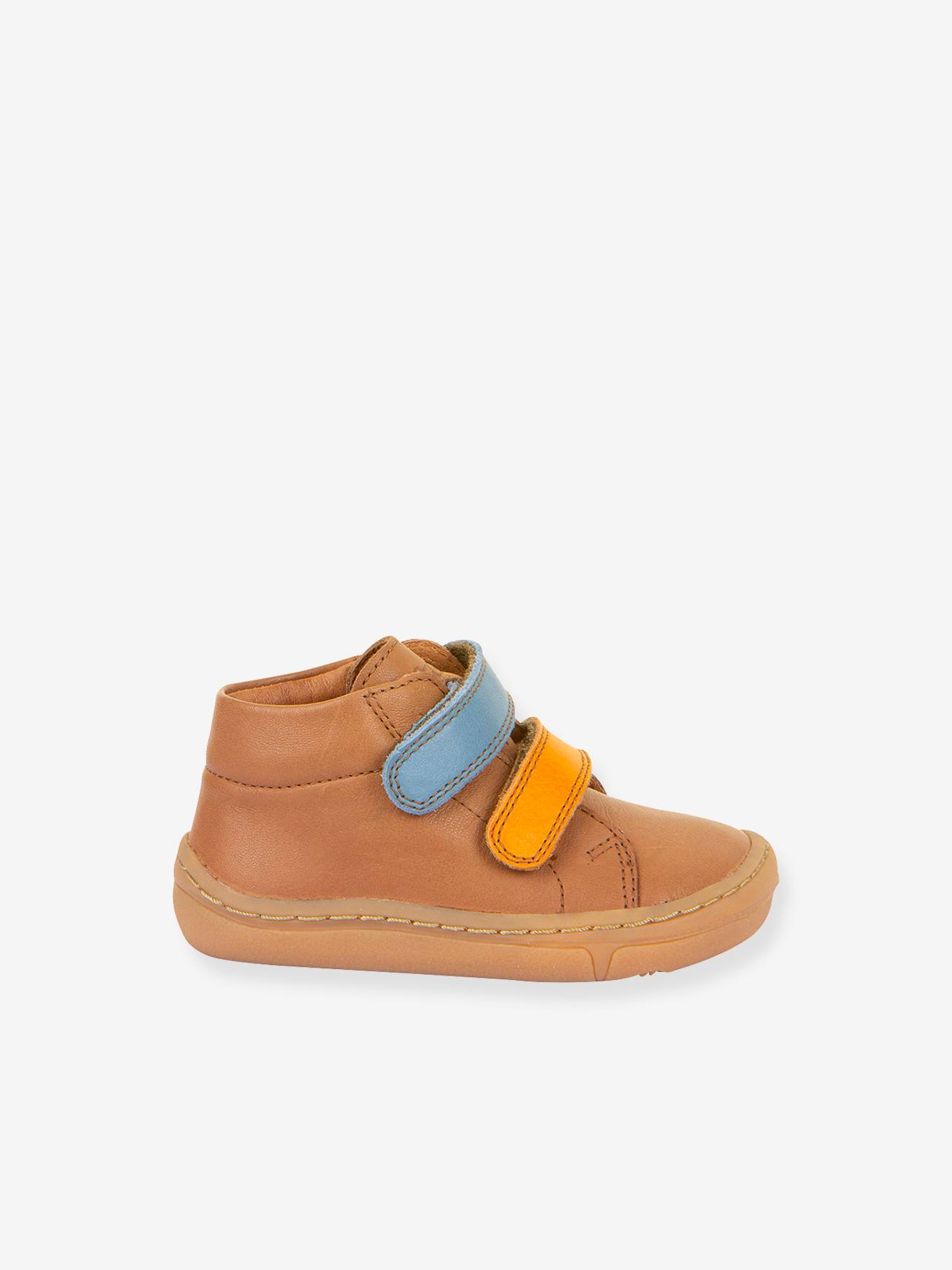 Botas especiais primeiros passos, para criança, BAREFOOT FIRST STEP froddo caramelo