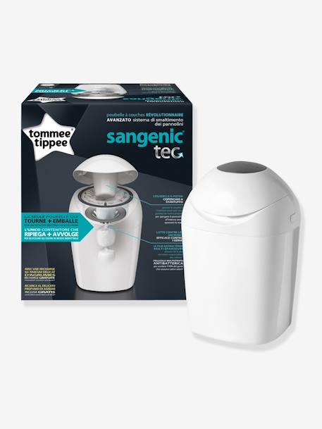 Caixote do lixo para fraldas, SANGENIC Tommee Tippee Branco 