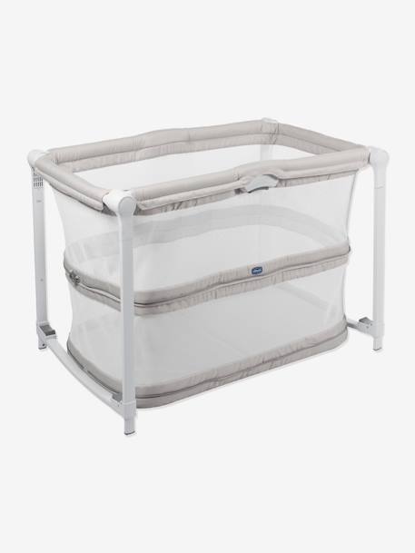 Berço de viagem evolutivo Zip & Go, CHICCO Cinzento claro liso 