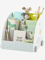 Biblioteca com rodas Branco 