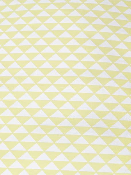 Contorno para parque, tema Ilha exótica Branco claro liso com motivo 