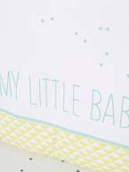 Contorno para parque, tema Ilha exótica Branco claro liso com motivo 