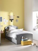 Conjunto capa de edredon + fronha de almofada Chuva de estrelas Branco estampado 