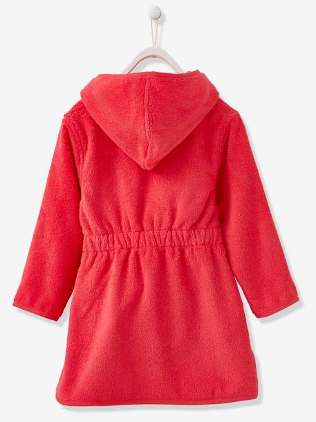 Roupão de banho com capuz, personalizável, para criança Azul Ganga+Azul Médio Liso+Rosa+Rosa Médio Liso+Verde Claro Liso+Violeta 