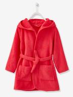 Roupão de banho com capuz, personalizável, para criança Azul Ganga+Azul Médio Liso+Rosa+Rosa Médio Liso+Verde Claro Liso+Violeta 