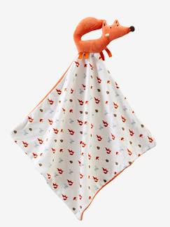 Brinquedos-Doudous e brinquedos em tecido-Raposa com guizo