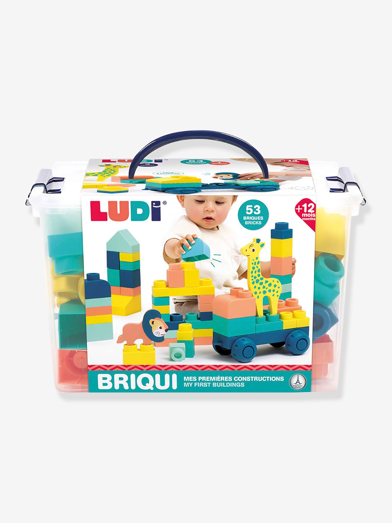 Briqui as minhas primeiras construções Ludi  multicolor
