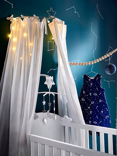 Arco para dossel, para cama de menina Cinzento 