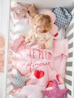 Peluche Coelhinho personalizável e a sua caixa para oferta Branco+Cinzento+Rosa 