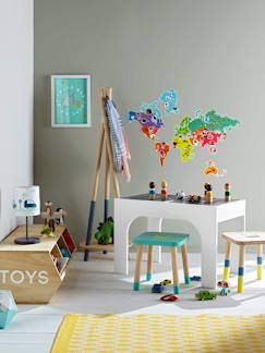 Brinquedos-Figuras e mundos imaginários-Minijogo de futebol em madeira