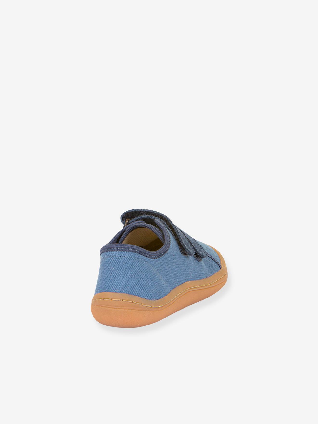 Sapatilhas de criança, BAREFOOT CANVAS froddo azul